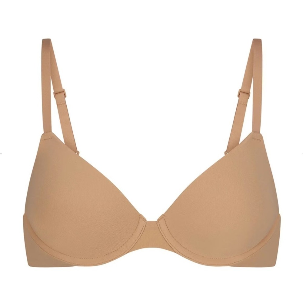 Skims Fits Everybody T-Shirt Bra BA-DEM-9221  Ochre 36DD